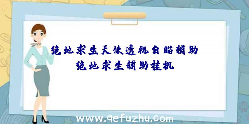 「绝地求生天使透视自瞄辅助」|绝地求生辅助挂机